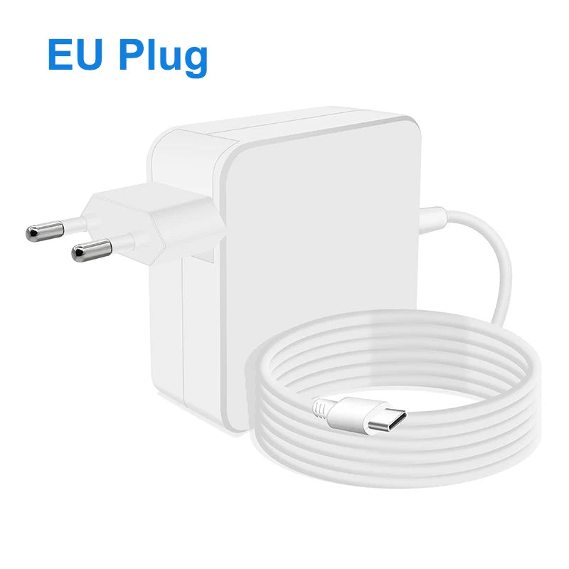 65W USB C Laptop Power Adapter Type C Power PD Wall Fast Charger For MacBook Air iPad Pro Dell Lenovo Huawei HP Asus Notebook
