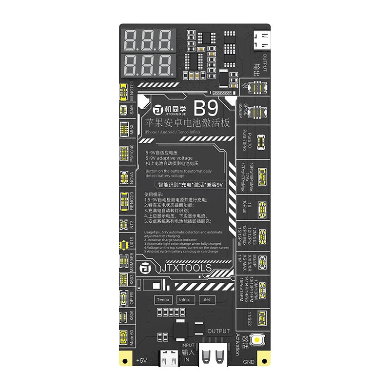 JTX B9 Battery Activation Board Tools for IPhone 6S - 17 Pro