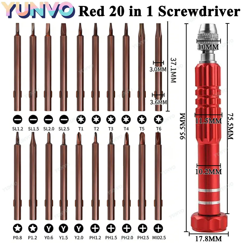 Precision Screwdriver Set Mobile Phone Tablet Repair Tool Ki