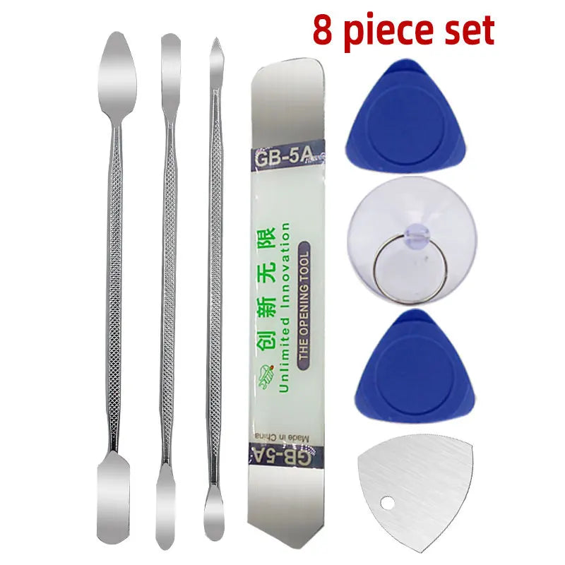 8pcs Computer Mobile Phone Tablet Appliances Pry Bar Multi-p