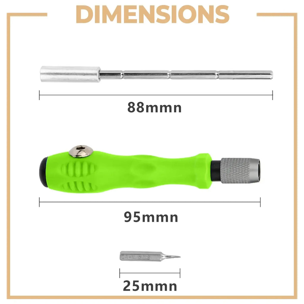 Mini 32-in-1 Precision Screwdriver Set Magnetic Phillips Bit