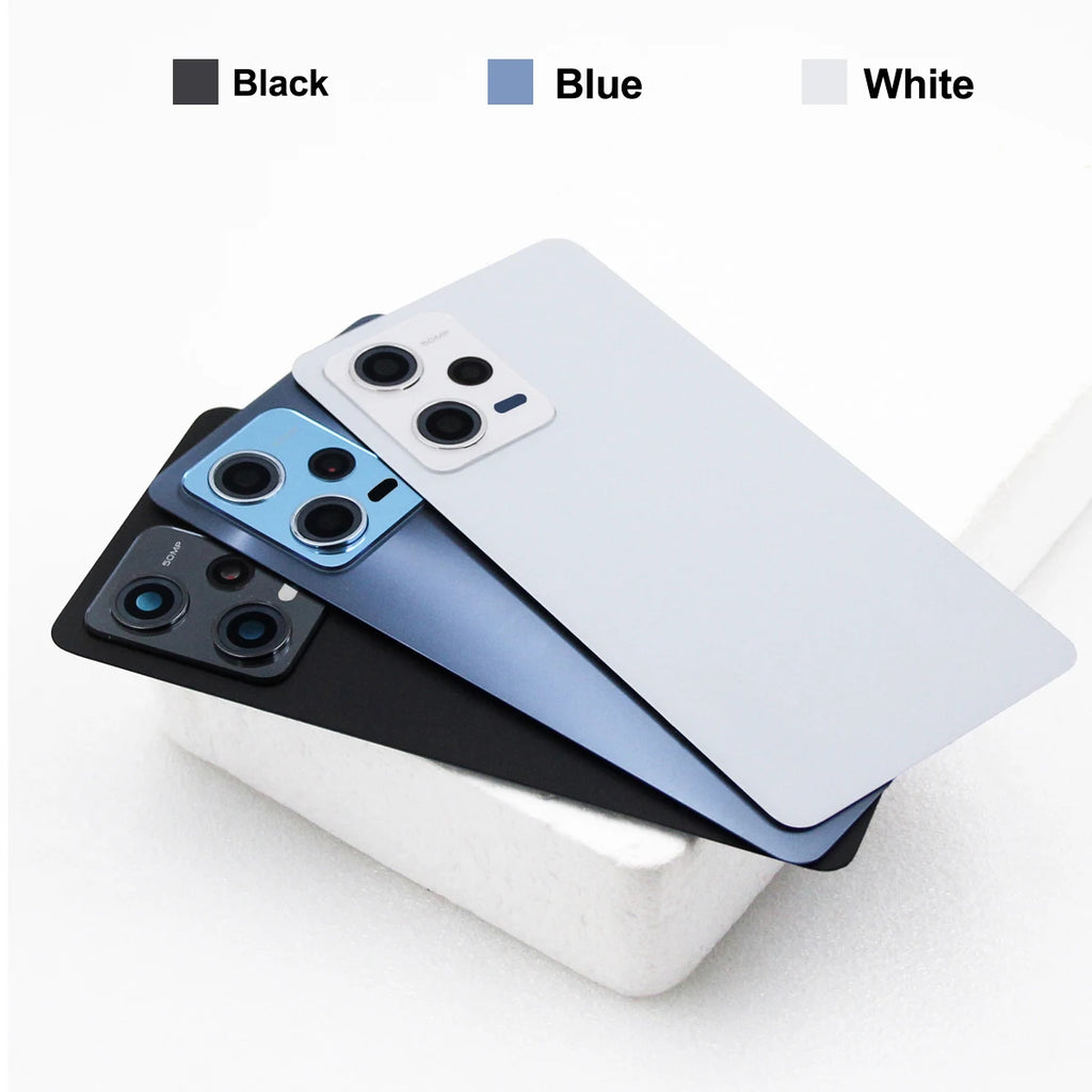 For Xiaomi Redmi Note 12 Pro 5G Back Glass Cover Housing Bat