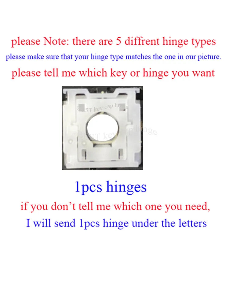 Single Keyboard Key hinge Rubber For Asus TUF Gaming A15 F15 FA507 FX517 FA507R FX507 FA607 FX607 FX617 FX707 FX507R keycap