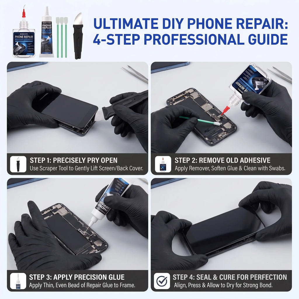Phone Screen Repair Glue Adhesive Remover Kit LCD Display Fr
