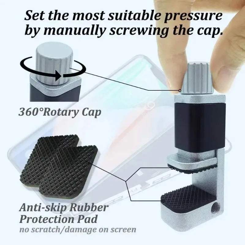 Adjustable Alloy Phone Screen Repair Clamp Clip LCD Screen F