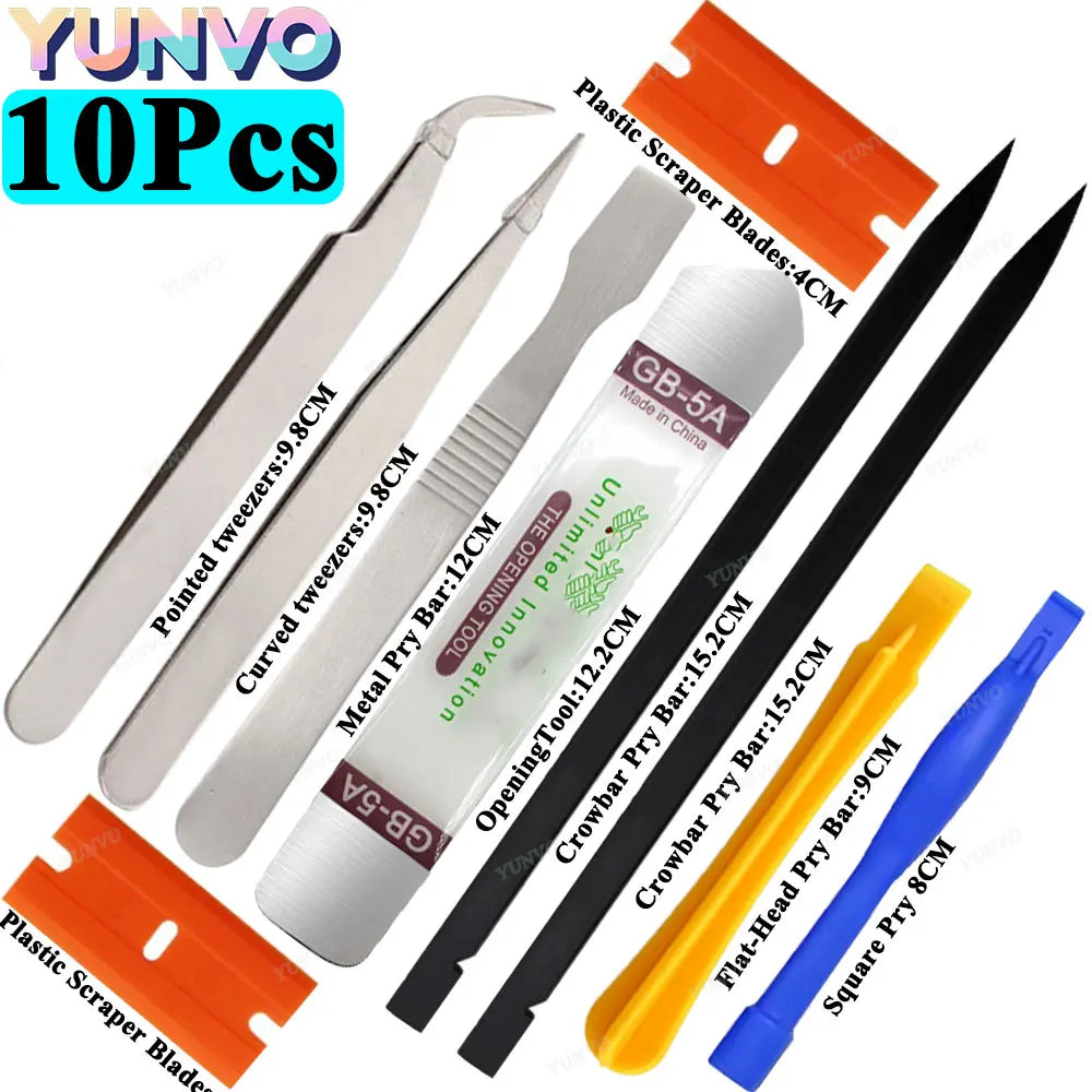Multi-function Phone Repair Tool Kit LCD Screen Opening Pry 