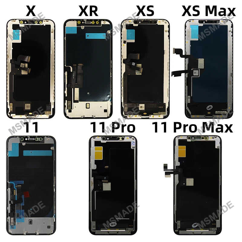 OLED 16 LCD For iPhone X XS XR 11 12 13 Pro Screen For INCEL