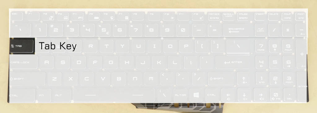 Laptop Keys For MSI GE63 GE63VR GE73 GE73VR GE75 GL75 GP75 GX63VR GE65 GS75 GT63 GT76 MS-16P1 MS-16P3 MS-17C1 MS-17C3 Darfon