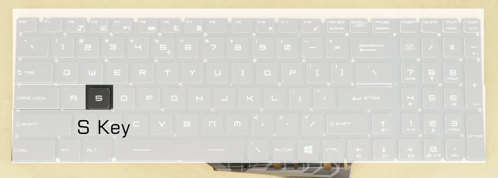 Laptop Keys For MSI GE63 GE63VR GE73 GE73VR GE75 GL75 GP75 GX63VR GE65 GS75 GT63 GT76 MS-16P1 MS-16P3 MS-17C1 MS-17C3 Darfon
