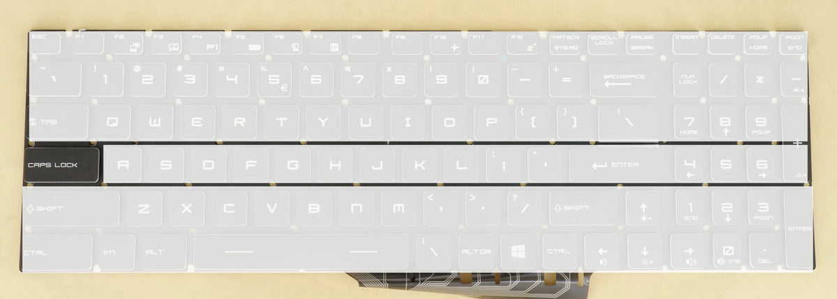 Laptop Keys For MSI GE63 GE63VR GE73 GE73VR GE75 GL75 GP75 GX63VR GE65 GS75 GT63 GT76 MS-16P1 MS-16P3 MS-17C1 MS-17C3 Darfon